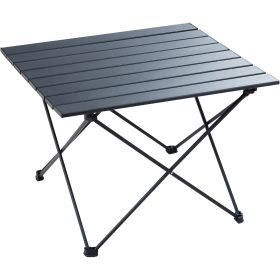 VEVOR Folding Camping Table, Outdoor Portable Side Tables, Lightweight Fold Up Table, Aluminum Alloy Ultra Compact Work Table with Carry Bag