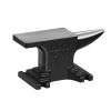 VEVOR Single Horn Anvil, High Hardness Rugged Round Horn Anvil Blacksmith,8.8Lbs Cast Steel Anvil,Compact Design and Stable Base