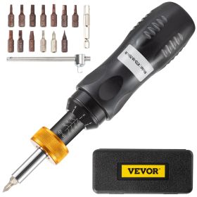 VEVOR Torque Screwdriver, 1/4" Drive Screwdriver Torque Wrench, Torque Screwdriver Electrician 10-70 in/lbs Torque Range Accurate to ±5%