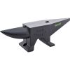 VEVOR Cast Iron Anvil, 88 Lbs(40kg) Single Horn Anvil with Large Countertop and Stable Base, High Hardness Rugged Round Horn Anvil Blacksmith