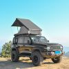 Roof Top Tent Hardshell Rooftop Tent For Van Jeep SUV Truck Car Overland Tent Camping for 2-3 Person( With Ladder)