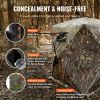 VEVOR Hunting Blind, 270° See Through Ground Blind, 1-2 Person Pop Up Deer Blind for Hunting with Carrying Bag, Portable Resilient Hunting Tent