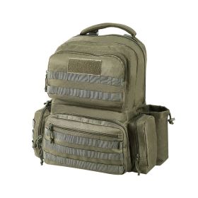 Tactical Gun Range Bag with Lockable Zipper for Outdoor Hunting (Color: Green, type: Storage Bag)